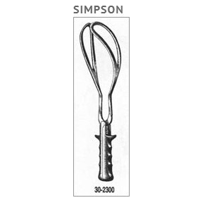 SIMPSON OB FORCEPS 14