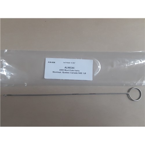 IUD Removal Hook 10 1/2" Stainless Steel