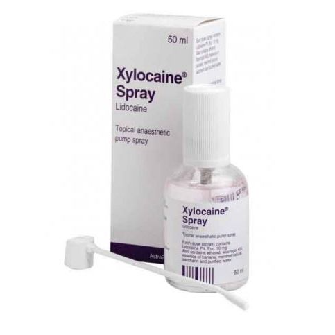 Xylocaine Endotracheal Spray 10mg 50ml