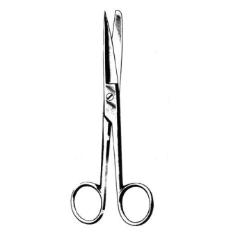 OR Scissor 5.5" Sharp/Blunt Sterile 25/b