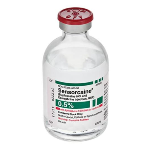 Sensorcaine 0.50% W/epi 20ml 10/bx