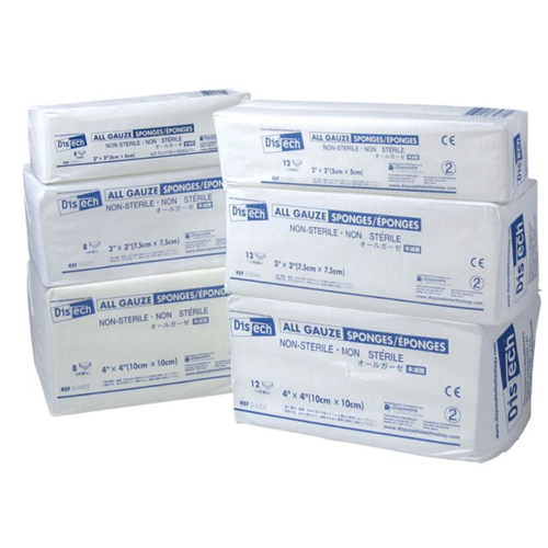 GAUZE 4X4 12ply 200/10BG/CS