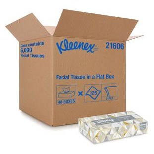 Kleenex Facial Tissue 125/48BX/CS
