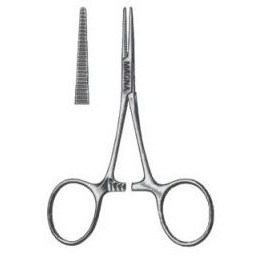 Hartmann Forcep Curved 4"
