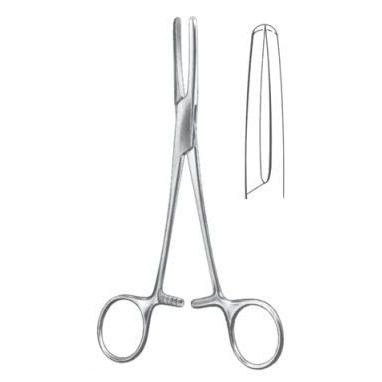 Tubing Occluding Forcep Smooth 6.5"