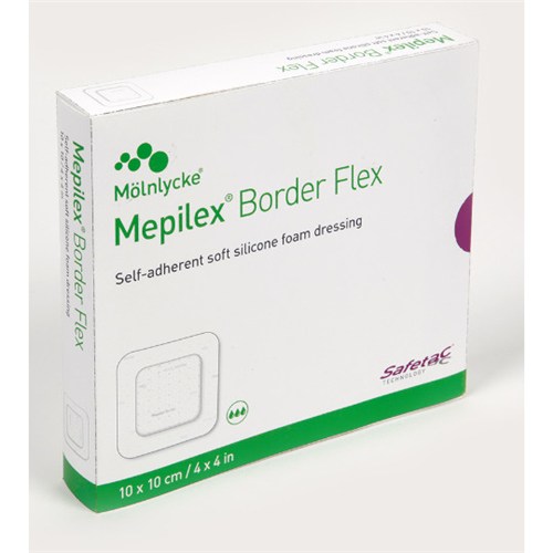 Mepilex Border Flex 10x10cm 10/bx