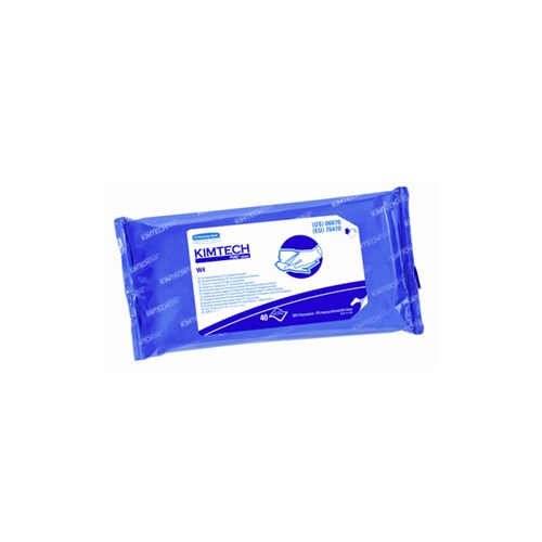 Kimtech Pure W4 Alcohol Wipes 40/10pk/cs