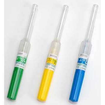 Surflash IV Catheter 22G x 1" 50/4bx/cs