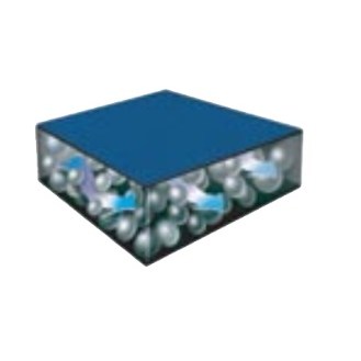 INSOLE MATERIAL BLUE 5/32 1RL/BX   **