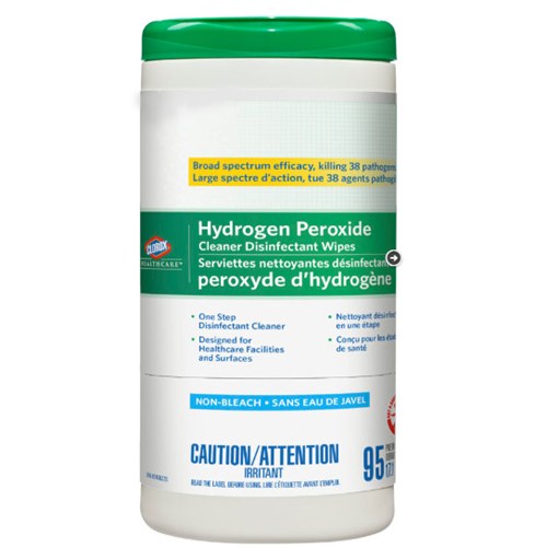 Clorox Hydrogen Peroxide Wipes 95/6/CS