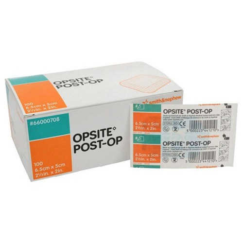 OPSITE POST-OP DRSG 9.5CMX8.5CM 20/BX