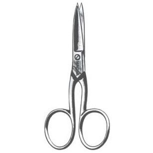 Nail Scissors Straight 3.5"