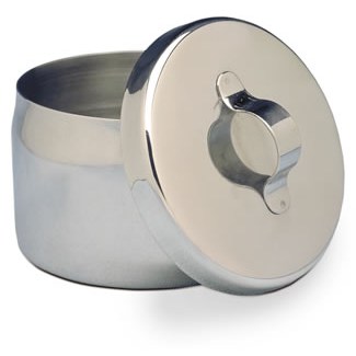 Ointment Jar SS w/Cover 3.25x2.5"