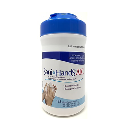 Sani-Hands Sanitizing Wipes 135/12TB/CS