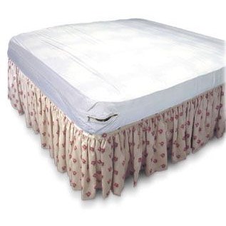 VINYL DBL MATTRESS PROTECTOR ZIPPER FIT