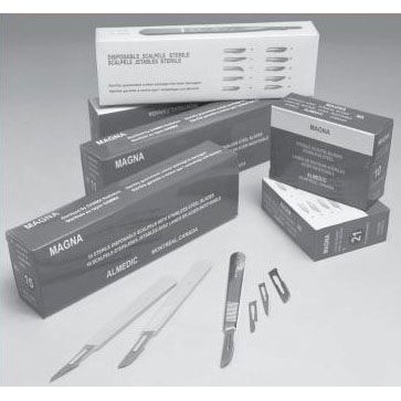 Magna Blades #25 Stainless Steel 100/bx