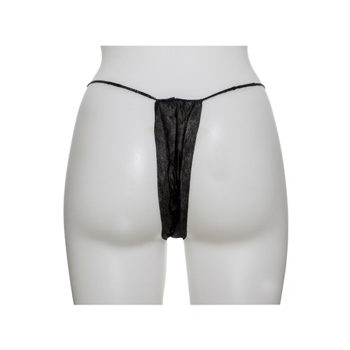 Disposable Thong Black 100/10bx/cs