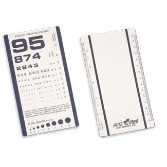 POCKET EYE CHART ROSENBAUM