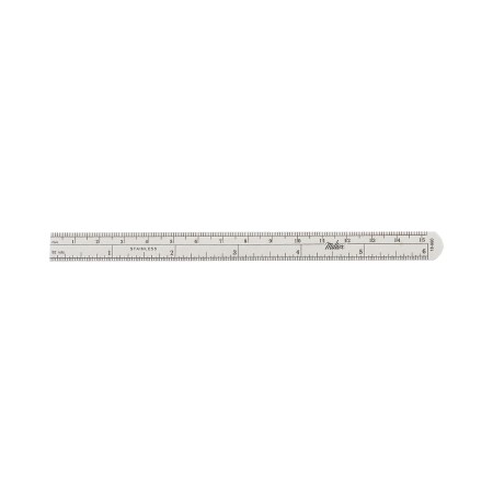 FLEXIBLE STAINLESS RULER 6"