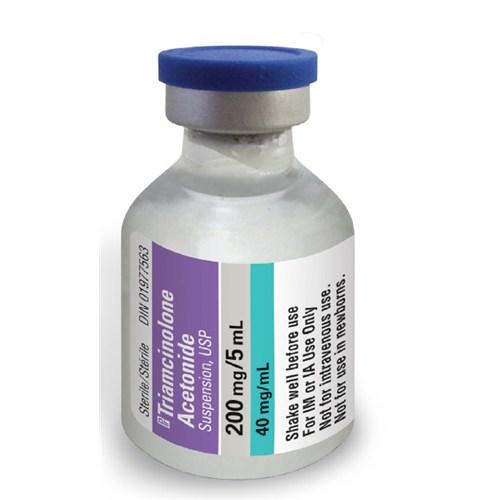 Triamcinolone Acetonide 40mg/ml Inj 5ml
