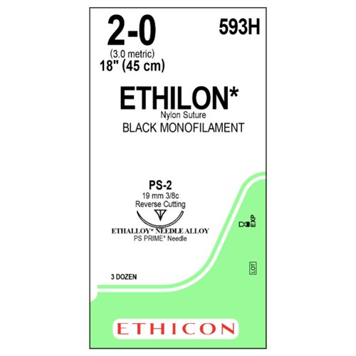 Ethilon 2/0 PS-2 36/bx