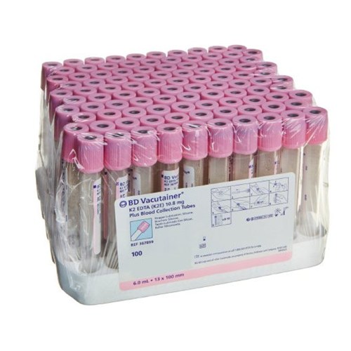 Vacutainer EDTA Tube 100/10bx/cs