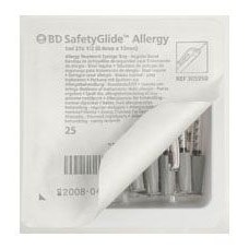 Safteyglide 1cc Allergy 27Gx.5 25/40TY/C Safteyglide 1cc Allergy 27Gx.5 25/40TY/C