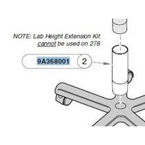 6" LAB HEIGHT EXTENTION KIT Field Instal