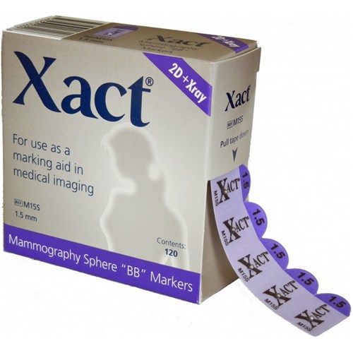 Mammo Sphere 1.5mm BB Marker 120/bx