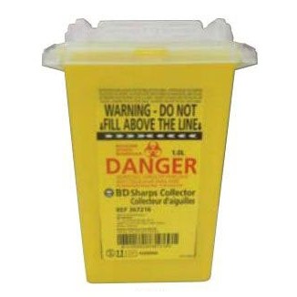 SHARPS CONTAINER 1LT  60/CS