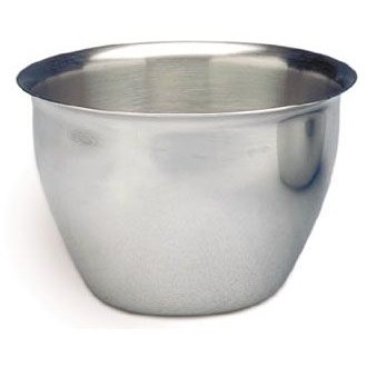 Iodine Cup 6oz SS  3.25x2.5"