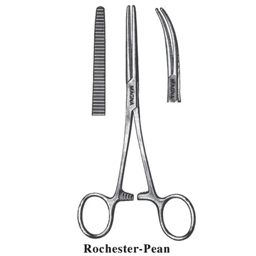 Rochester-Pean Forcep Straight 10.25"