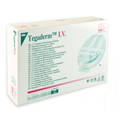 Tegaderm 8.5x10.5cm W/LBL/STRP 50/4bx/cs