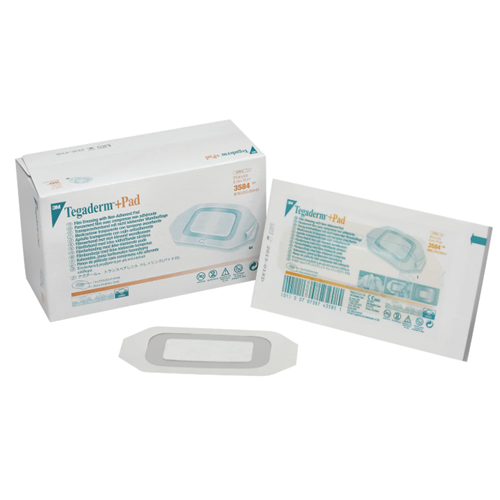 Tegaderm + Pad 7x10cm 50/4bx/cs