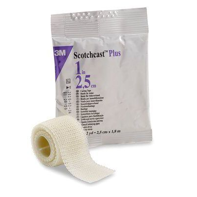 Scotchcast Plus 1x2yd White 10rl/bx