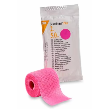 Scotchcast Plus 2x4yd Pink 10rl/bx