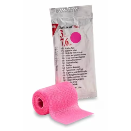 Scotchcast Plus 3x4yd Pink 10rl/bx