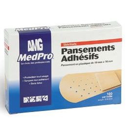 Plastic Bandage 3/4X3 100/72BX/CS