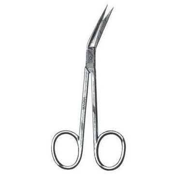 Iris Scissor 4.5" Angled