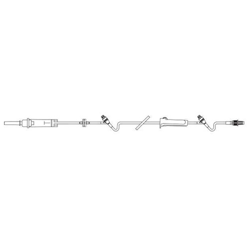 Continu-Flo IV Set 10drop/ml 104" 48/CS