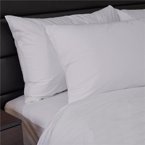 Indulgence Fitted White Sheet,Twin 12/Cs