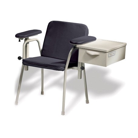 Blood Drawing Chair Soothing Blue