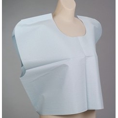 Half Gown 30X21 Blue 100/CS *No Tie*