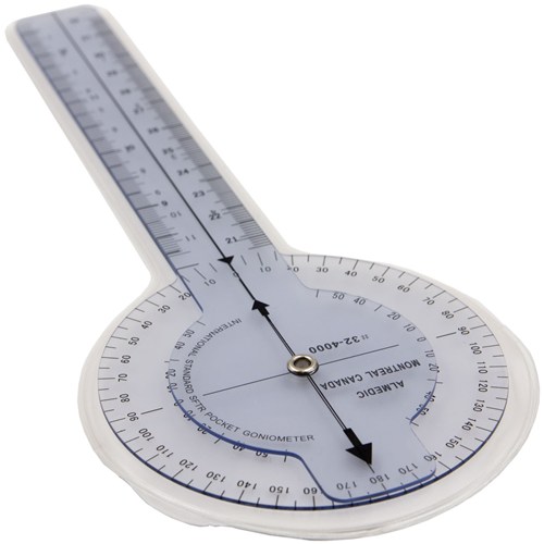 PLASTIC GONIOMETER 12.5 360+