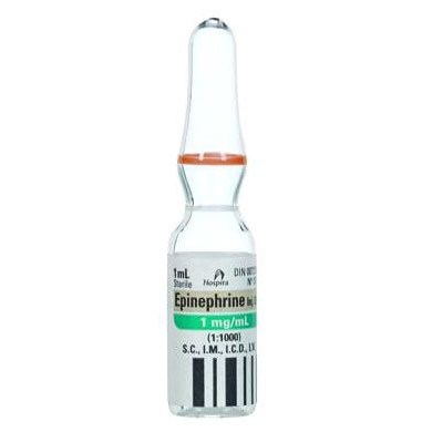 Epinephrine Injection 1mg/ml 10/BX