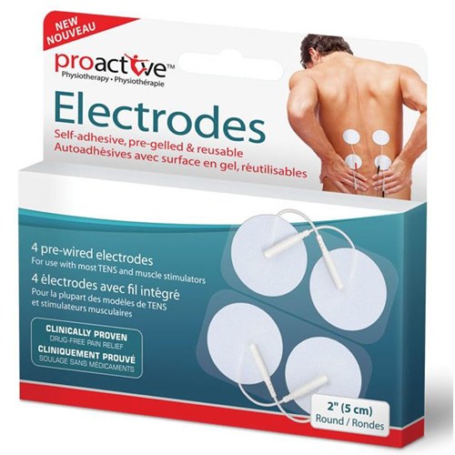 ProActive self adhesive electrodes 4/pk
