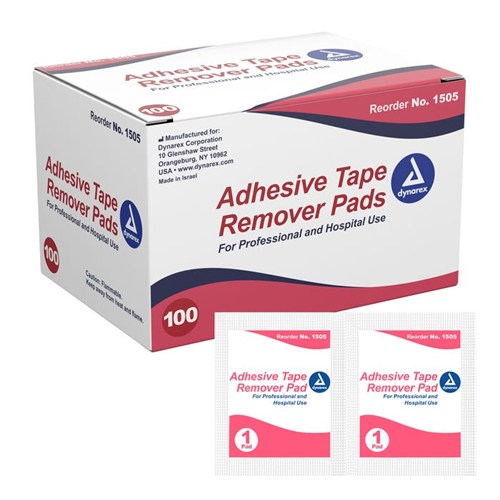 Adhesive Tape Remover Pads 100/10BX/CS