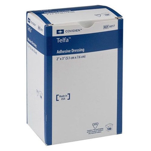 Telfa Dressing Adhesive 2x3 100/24BX/CS