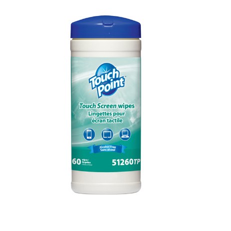 Touch Point Screen Wipes 60/12ea/cs