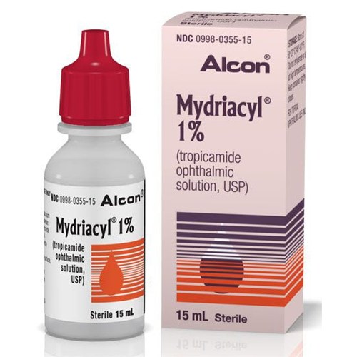 Mydriacyl Tropicamide 0.5% 15ml